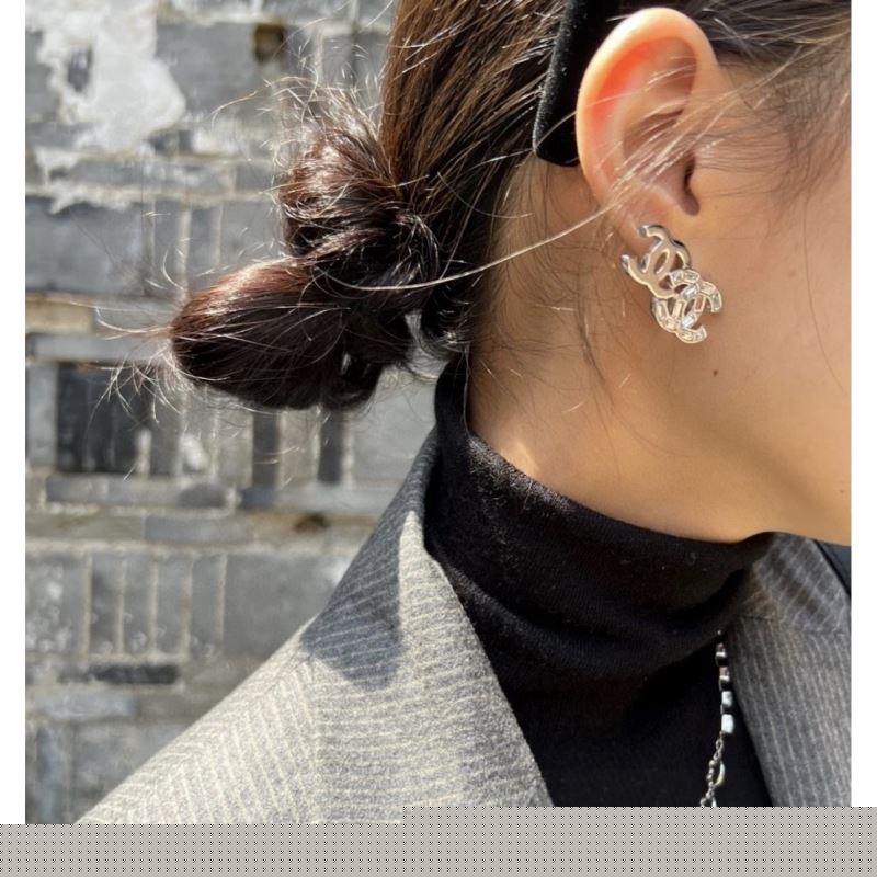 Ch*el earrings